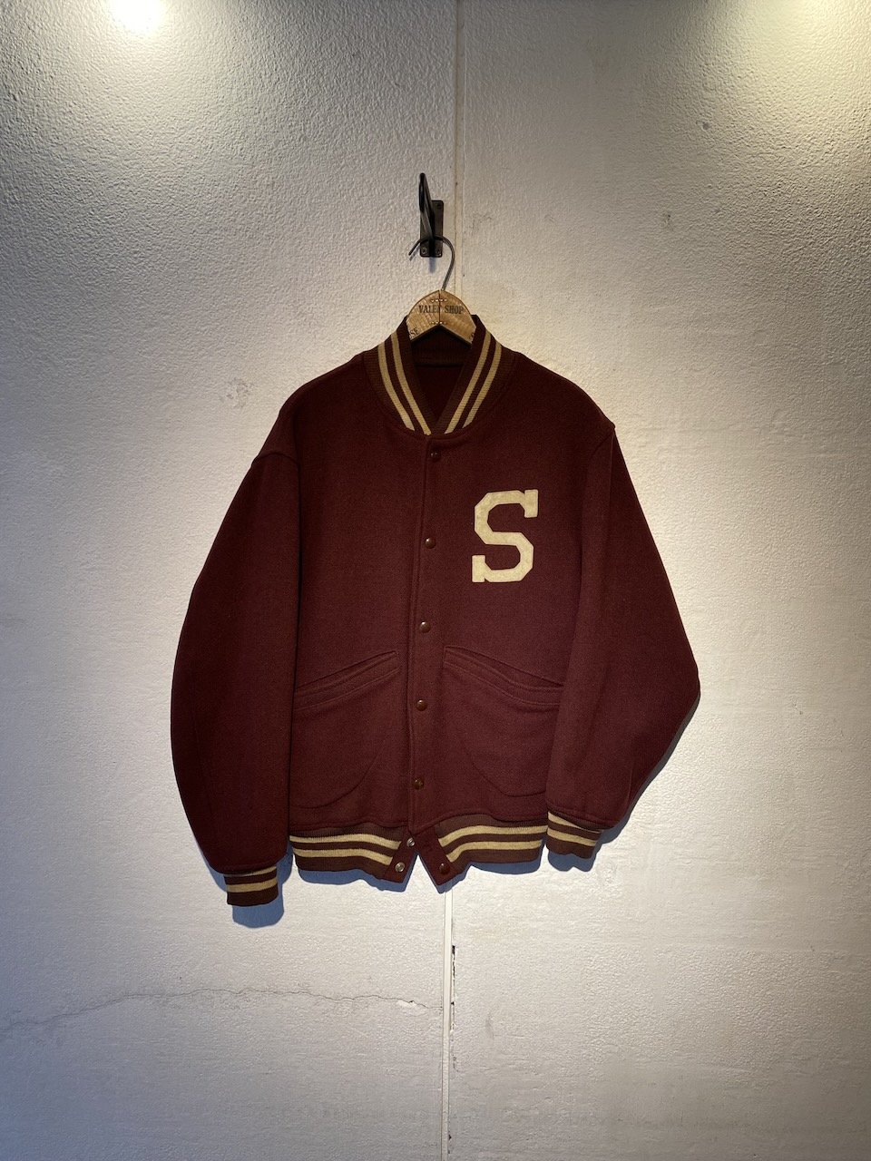 Retro hot sale letterman jacket