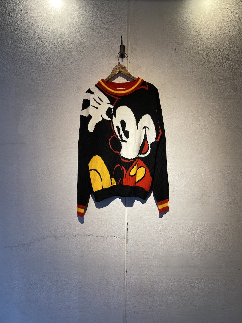 身幅49cmvintage Mickey knit sweater ディズニー - www.danielsousa